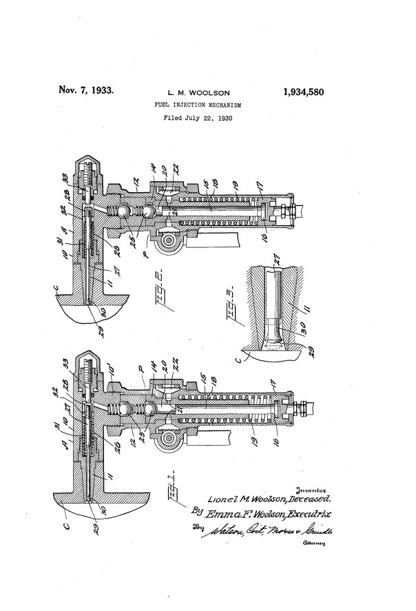 Packard unit injector